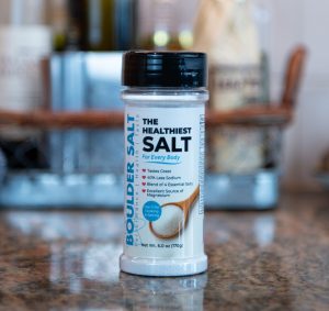 6 oz Shaker of Boulder Salt