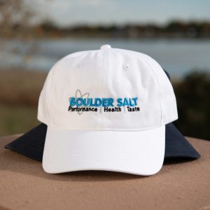 White Boulder Salt Adjustable Baseball cap